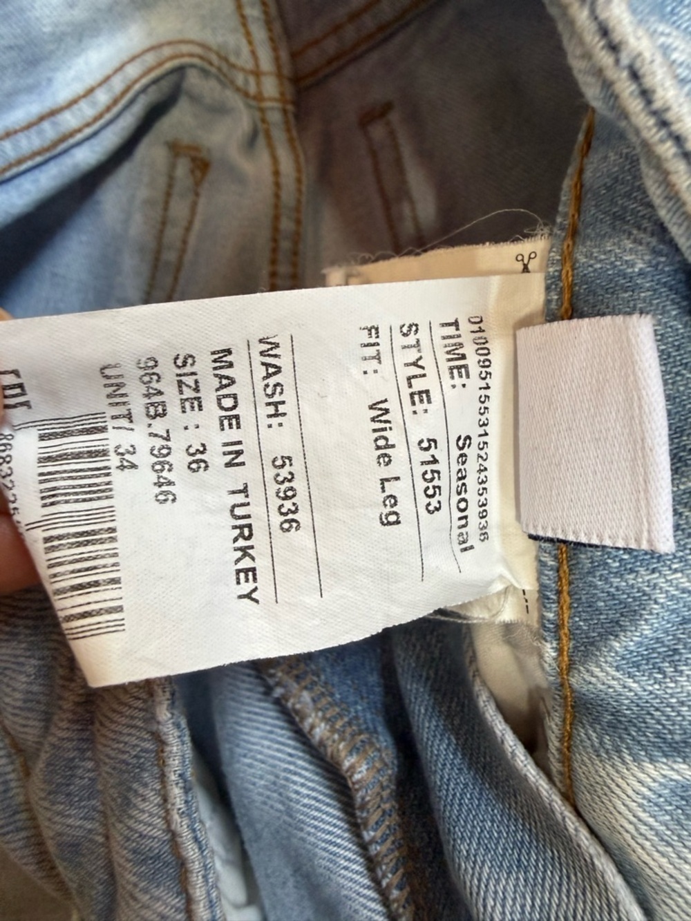 LTB Safe Blue Danica Light Wash Distressed Women’s Jeans EUC European brand - Picture 7 of 8
